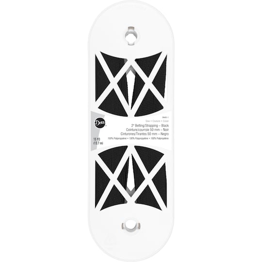 Dritz® 2" Black Polypro Belting/Strapping